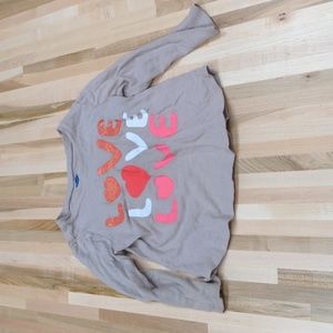 Old Navy Girls Love Shirt  3T